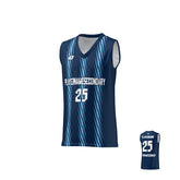 Basketball Jersey Flash - Navy